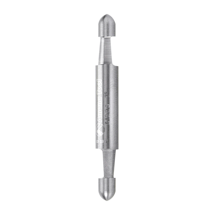 Amana 51203 Solid Carbide Panel Pilot Bevel Trim 7 Degree x 1/4 Dia x 1/4 x 1/4 Inch Shank 1-Flute