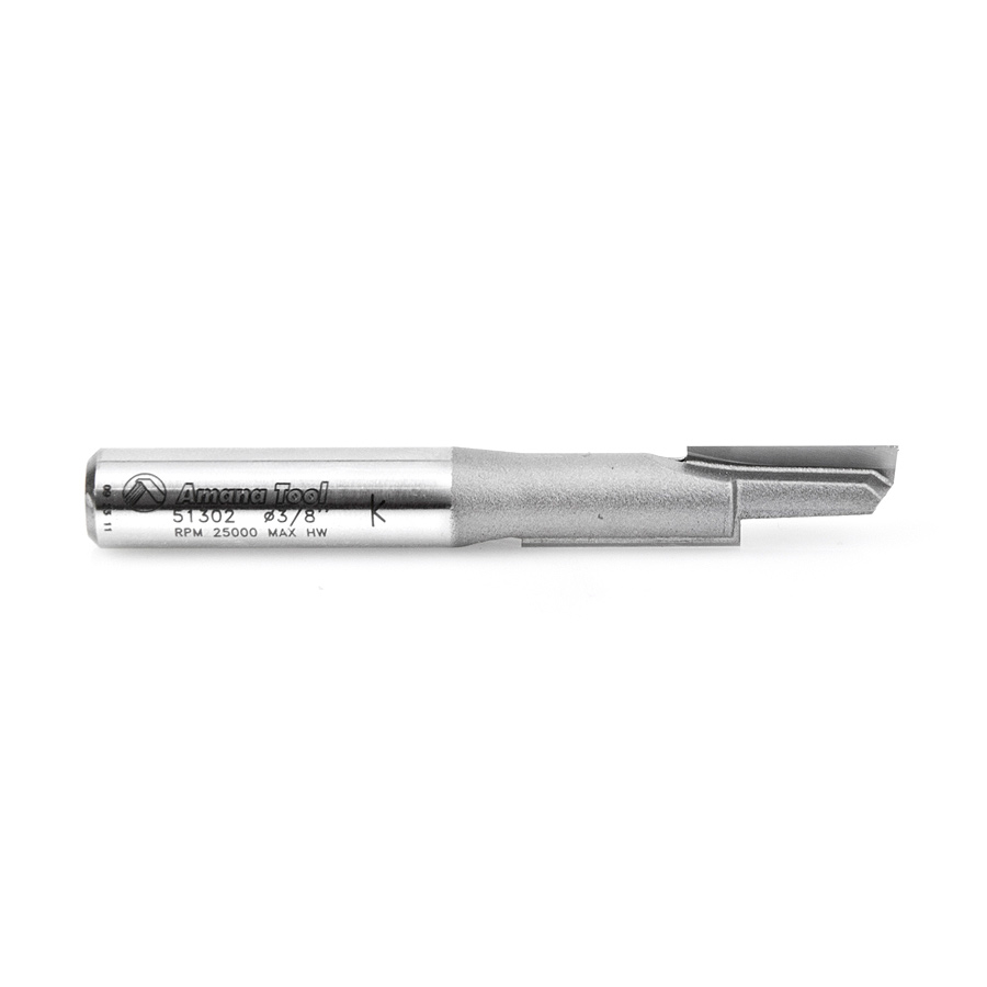 Amana 51302 Carbide Tipped Stagger Tooth Plunge 3/8 Dia x 1-3/8 x 3/8 Shank