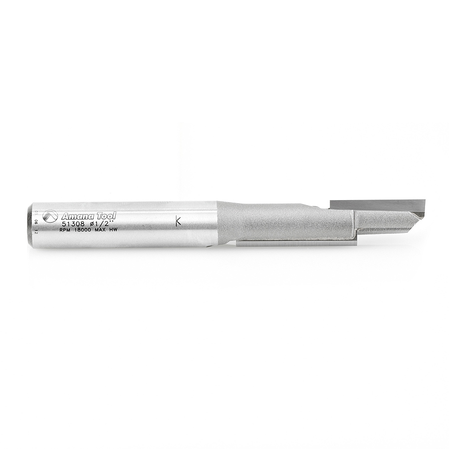 Amana 51308 Carbide Tipped Stagger Tooth Plunge 1/2 Dia x 2 Inch x 1/2 Shank