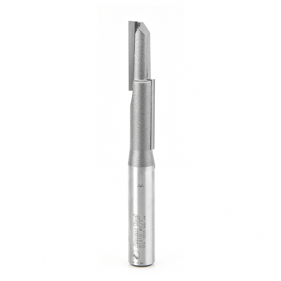 Amana 51310 Carbide Tipped Stagger Tooth Plunge 1/2 Dia x 2-1/4 x 1/2 Inch Shank