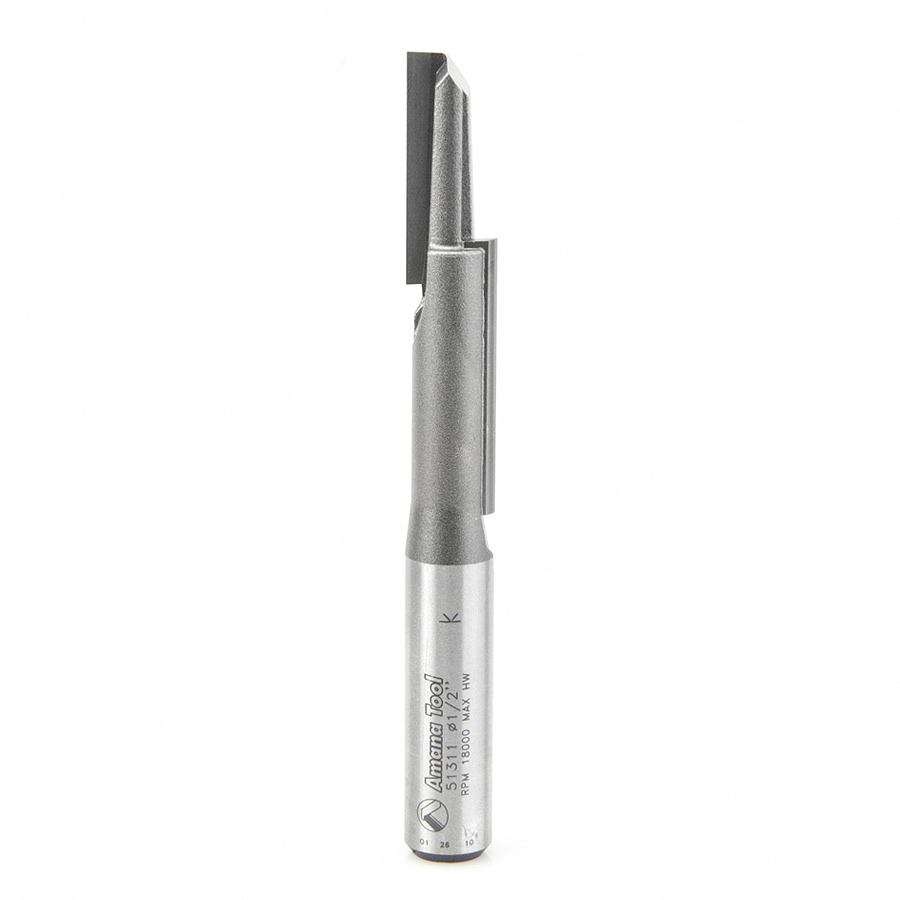 Amana 51311 Carbide Tipped Stagger Tooth Plunge 1/2 Dia x 2-1/2 x 1/2 Inch Shank