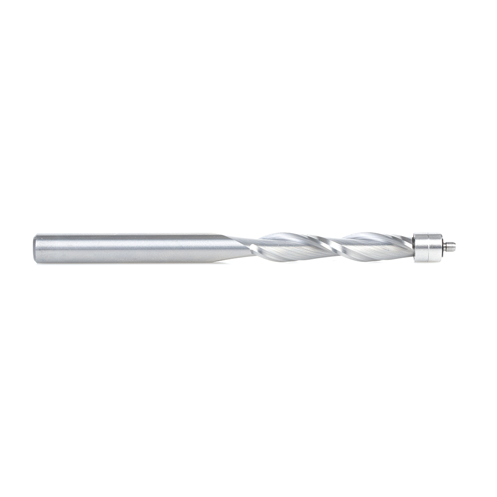 Amana 51420 Solid Carbide Aluminum Cutting Flush Trim Spiral Up-Cut 1/4 Dia x 1-1/4 x 1/4 Inch Shank