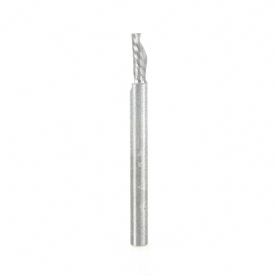 Amana 51506 Solid Carbide CNC Spiral 'O' Flute, Aluminum Cutting 1/8 Dia x 5/16 x 1/8 Shank Down-Cut