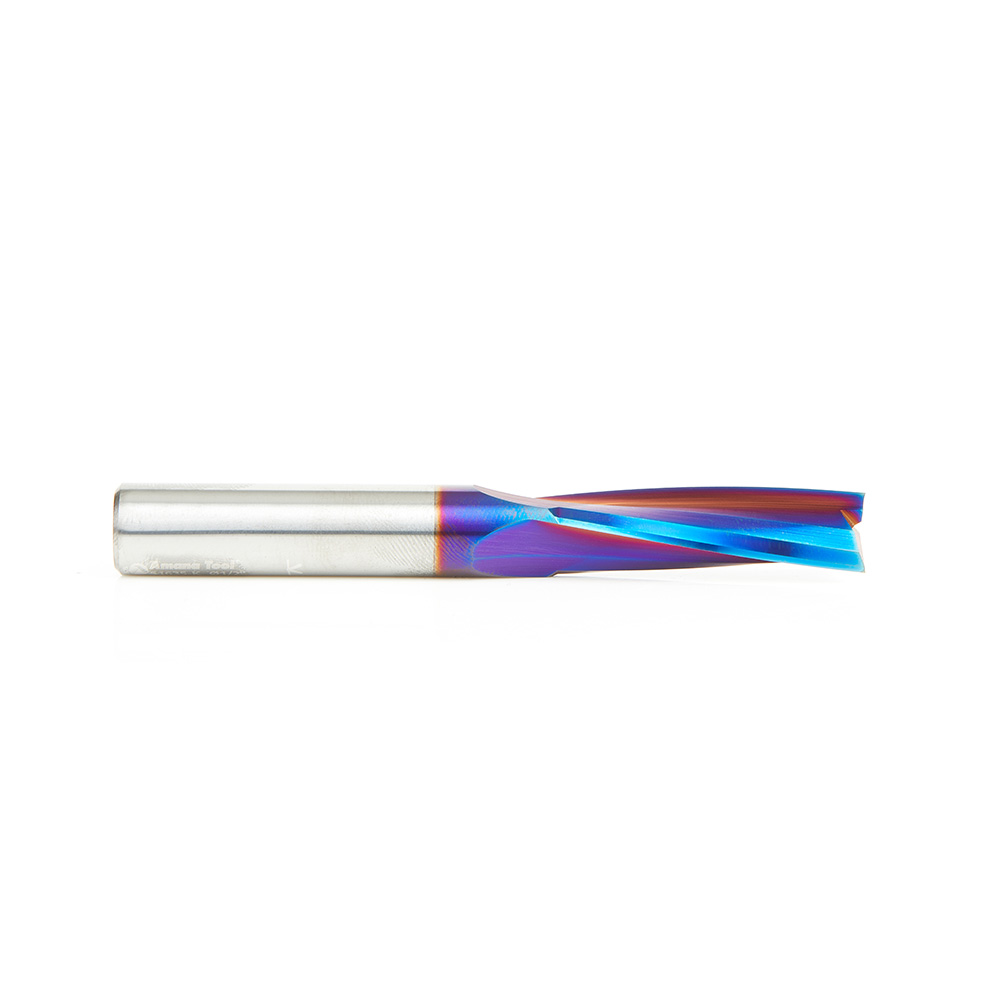 Amana 51635-K Solid Carbide Spektra, Extreme Tool Life Coated Spiral Finisher 1/2 Dia x 1-5/8 x 1/2 Shank Up-Cut Router Bit