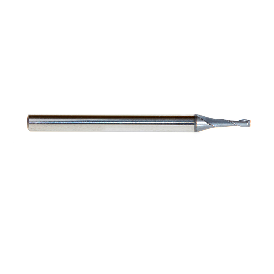 Amana 51669 AlTiN Coated CNC Steel, Stainless Steel & Composite Square Mini End Mill 0.055 Dia x 0.267 x 1/8 Shank