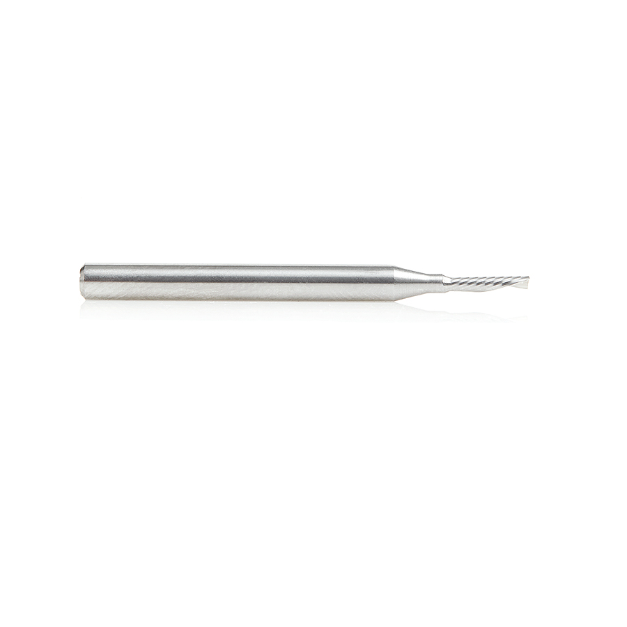 Amana 51770 Solid Carbide CNC Spiral 'O' Flute, Aluminum Cutting 1/16 Dia x 1/4 x 1/8 Shank Down-Cut