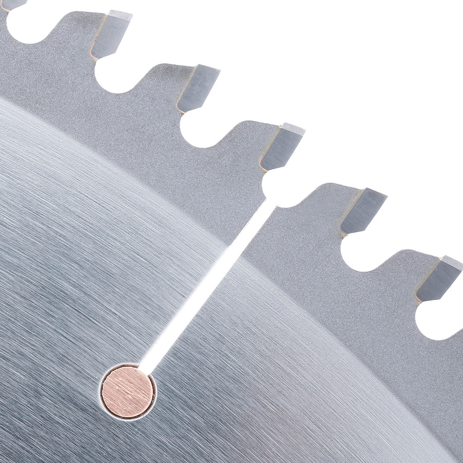 Amana 518108 Carbide Tipped Aluminum and Non-Ferrous Metals 18 Inch Dia x 108T TCG, -6 Deg, 1 Inch Bore
