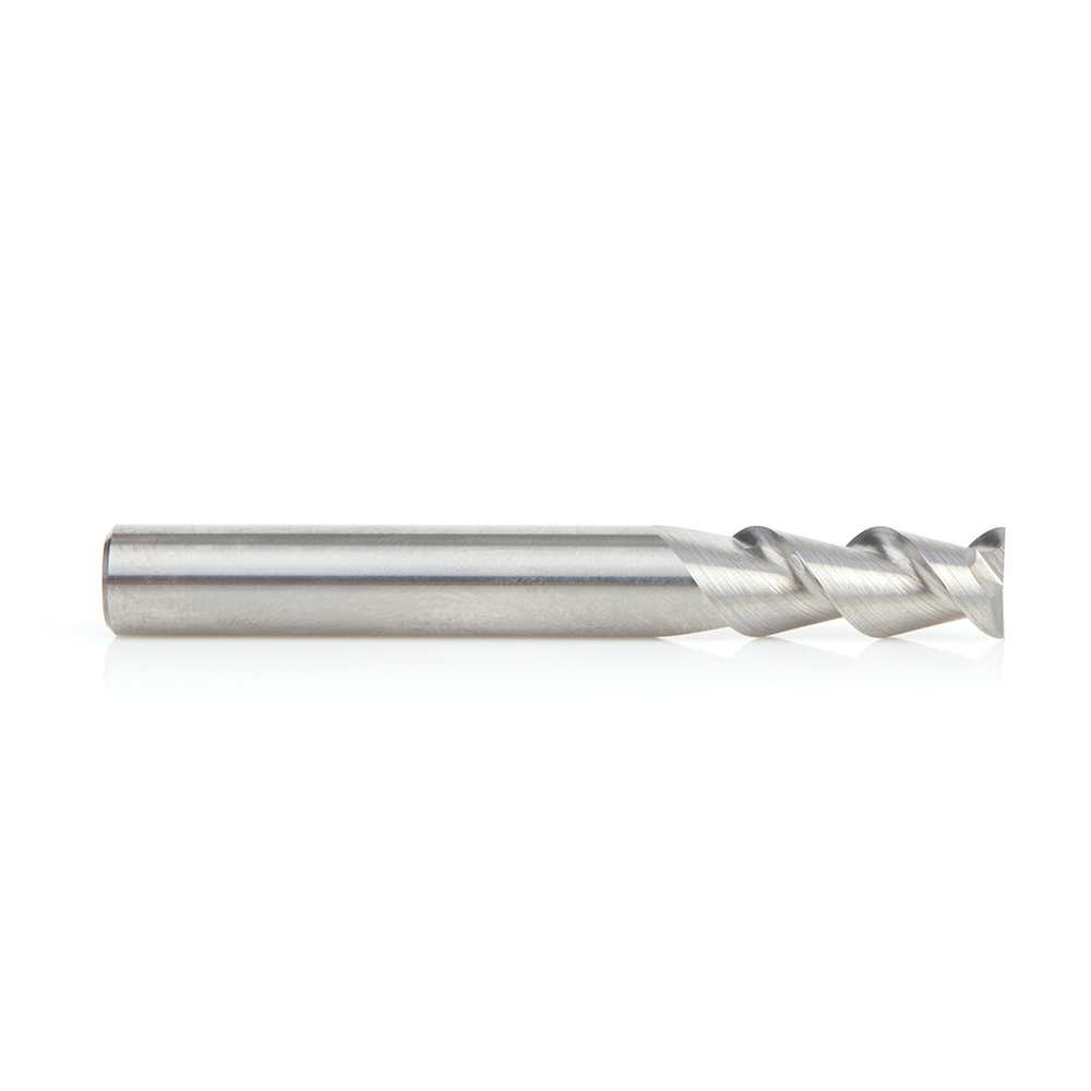 Amana 51833 CNC Solid Carbide Aluminum and Acrylic Cutting 55º Helix End Mill 5/16 Dia x 3/4 x 5/16 Inch Shank