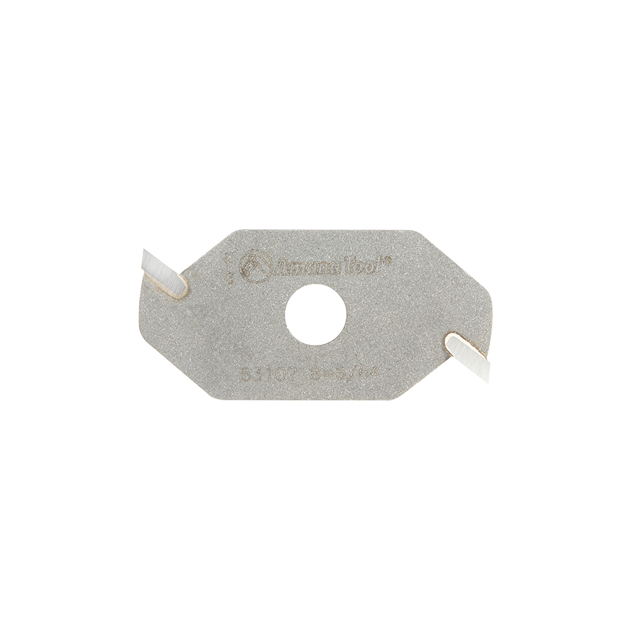 Amana 53102 Slotting Cutter 2 Wing x 1-7/8 Dia x 5/64 x 5/16 Inner Dia