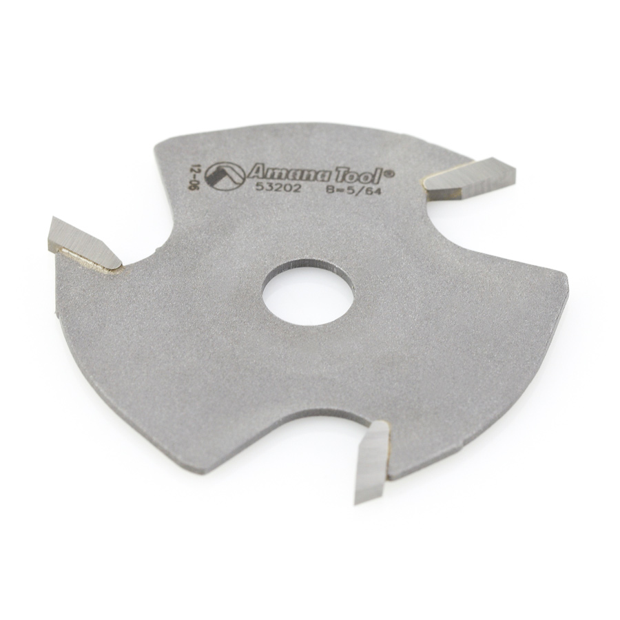 Amana 53202 Slotting Cutter 3 Wing x 1-7/8 Dia x 5/64 x 5/16 Inner Dia
