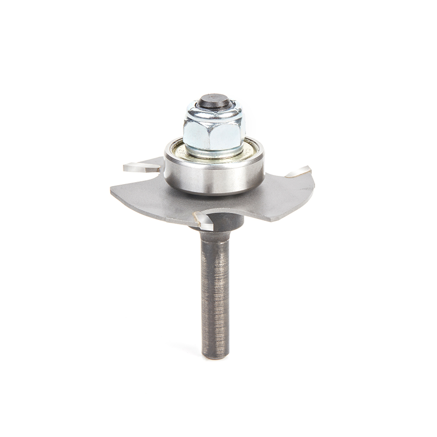 Amana 53400 Slotting Cutter Assembly 3 Wing x 1-7/8 Dia x 1/16 x 1/4 Inch Shank