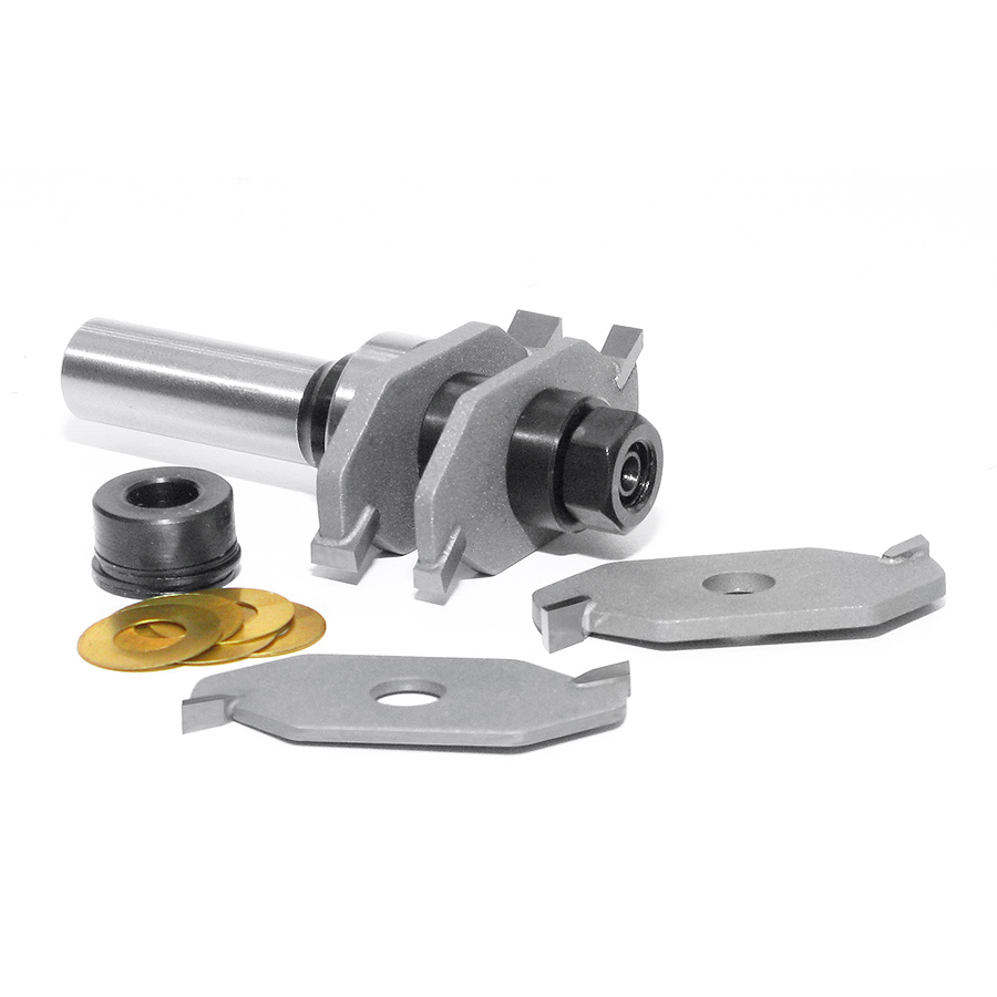 Amana 53600 Quadraset 1-7/8 Dia x 1/8-23/32 x 1/2 Inch Shank