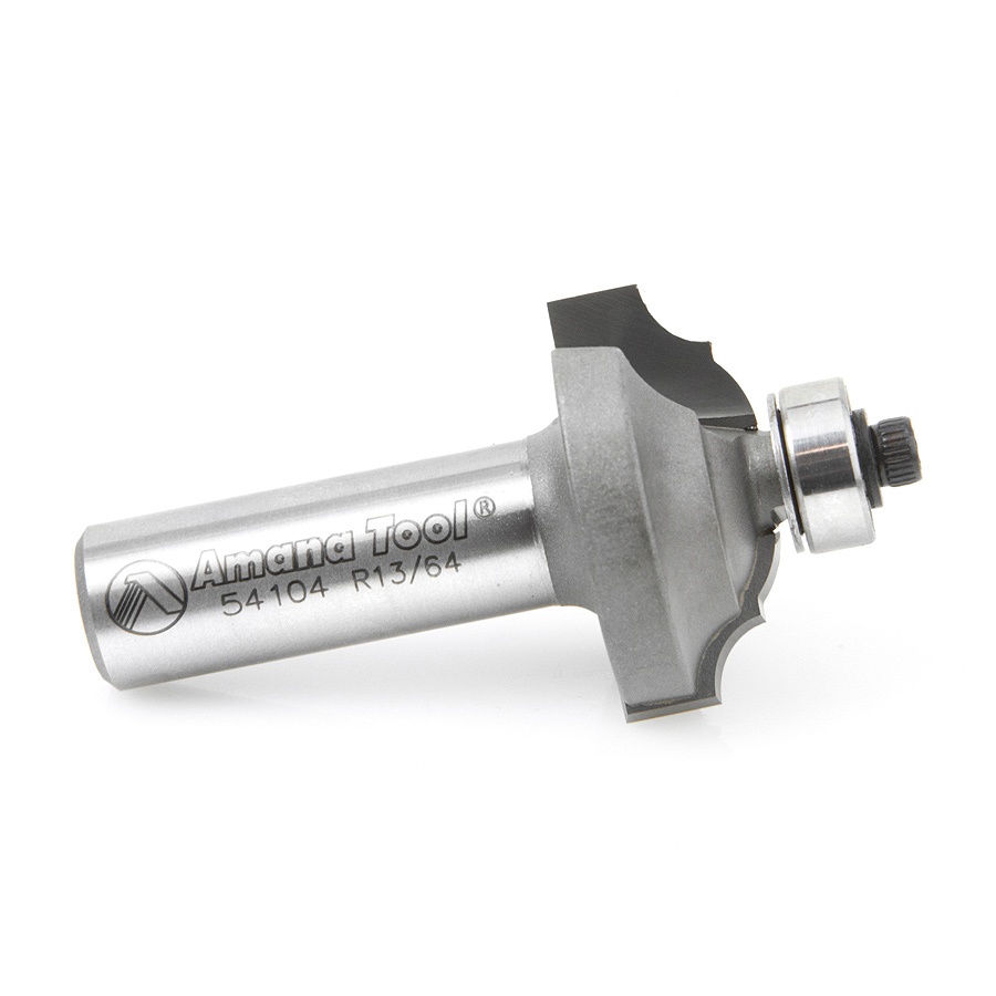 Amana 54104 Carbide Tipped Classical Bead & Cove 13/64 x 5/16 Radius x 1-1/4 Dia x 1/2 x 1/2 Inch Shank