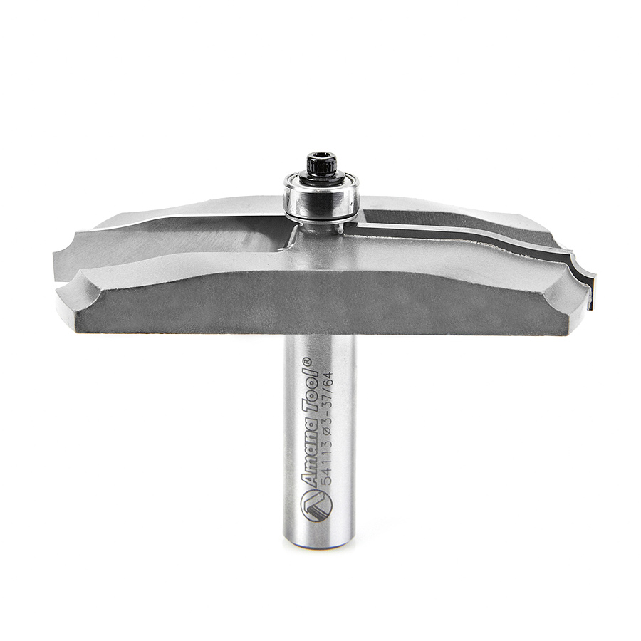 Amana 54113 Carbide Tipped Classical Raised Panel 5/32 Radius x 3-9/16 Dia x 1/2 x 1/2 Inch Shank