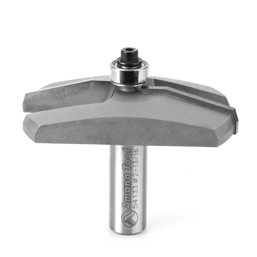 Amana 54133 Carbide Tipped Raised Panel for Shaker Door 2-3/16 Dia x 7/8 x 1/2 Inch Shank