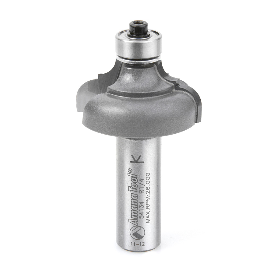 Amana 54134 Carbide Tipped Classical Cove & Bead 1/4 x 3/16 Radius x 1-3/8 Dia x 11/16 x 1/2 Inch Shank