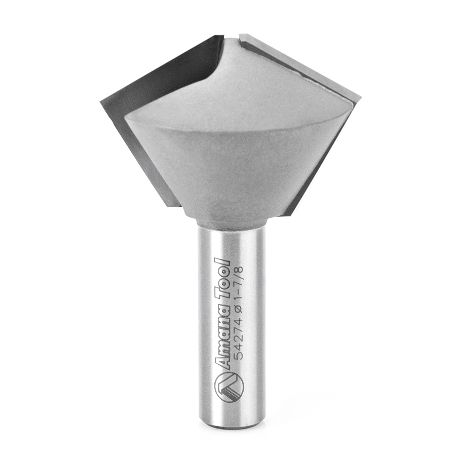 Amana 54274 Carbide Tipped Multi-Sided Glue Joint 60 / 30 Deg x 1-7/8 Dia x 1-1/4 x 1/2 Inch Shank