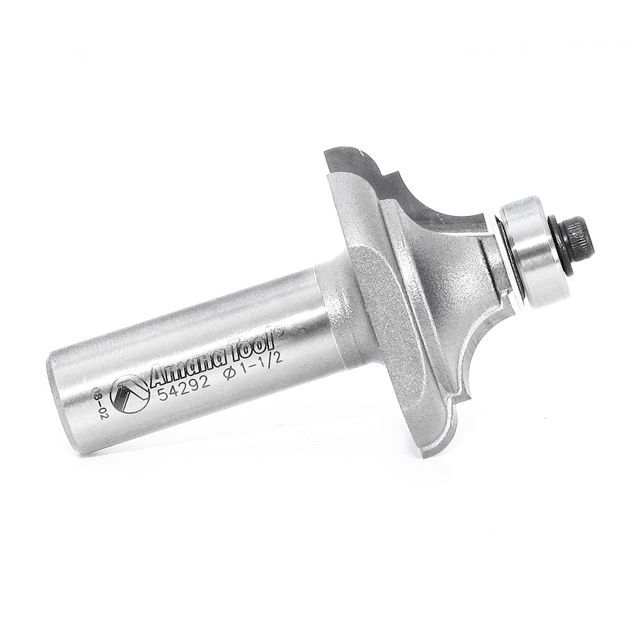 Amana 54292 Carbide Tipped Classical Cove & Bead 3/16 x 5/16 Radius x 1-1/2 Dia x 5/8 x 1/2 Inch Shank