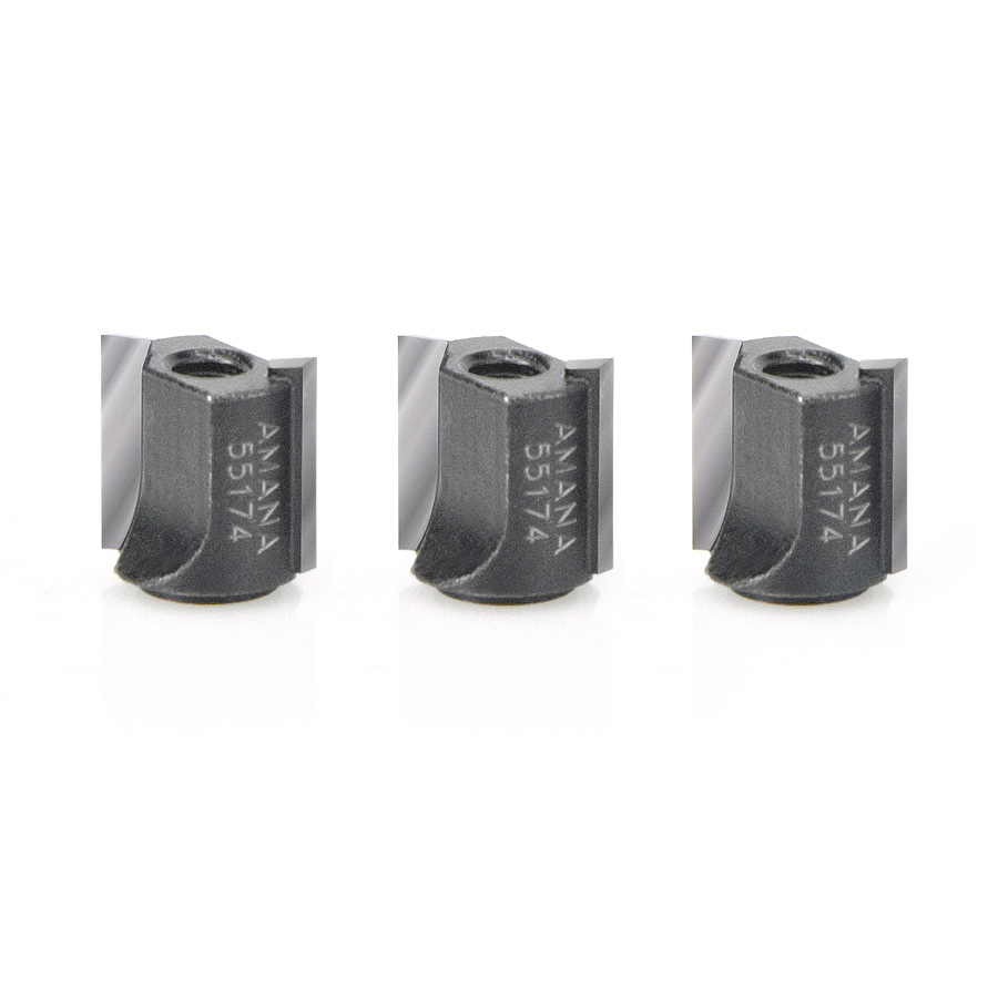 Amana 55174 3-Pack Cutters for #47174 (Replaces Ocemco #TA-176)