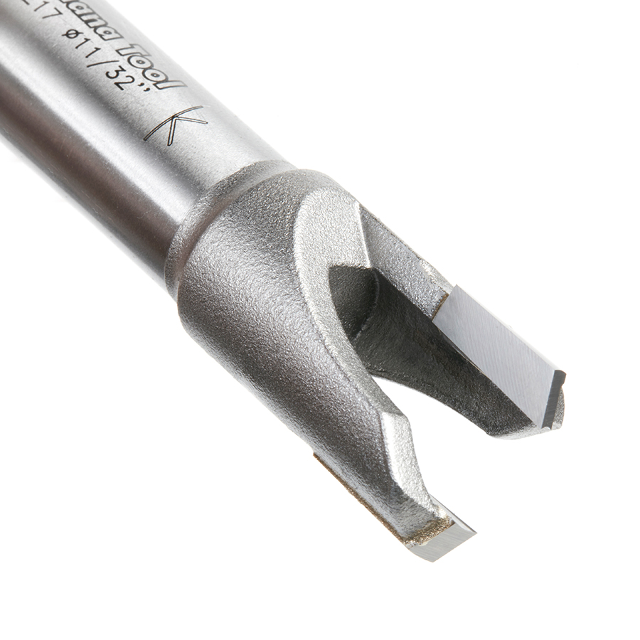 Amana 55217 Carbide Tipped Plug Cutter for Drill Press 5/8 Dia x 1/2 x 1/2 Inch Shank