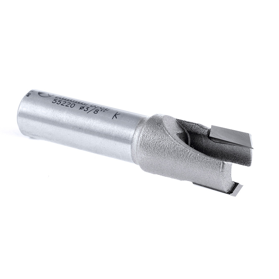 Amana 55220 Carbide Tipped Plug Cutter for Drill Press 5/8 Dia x 1/2 x 1/2 Inch Shank
