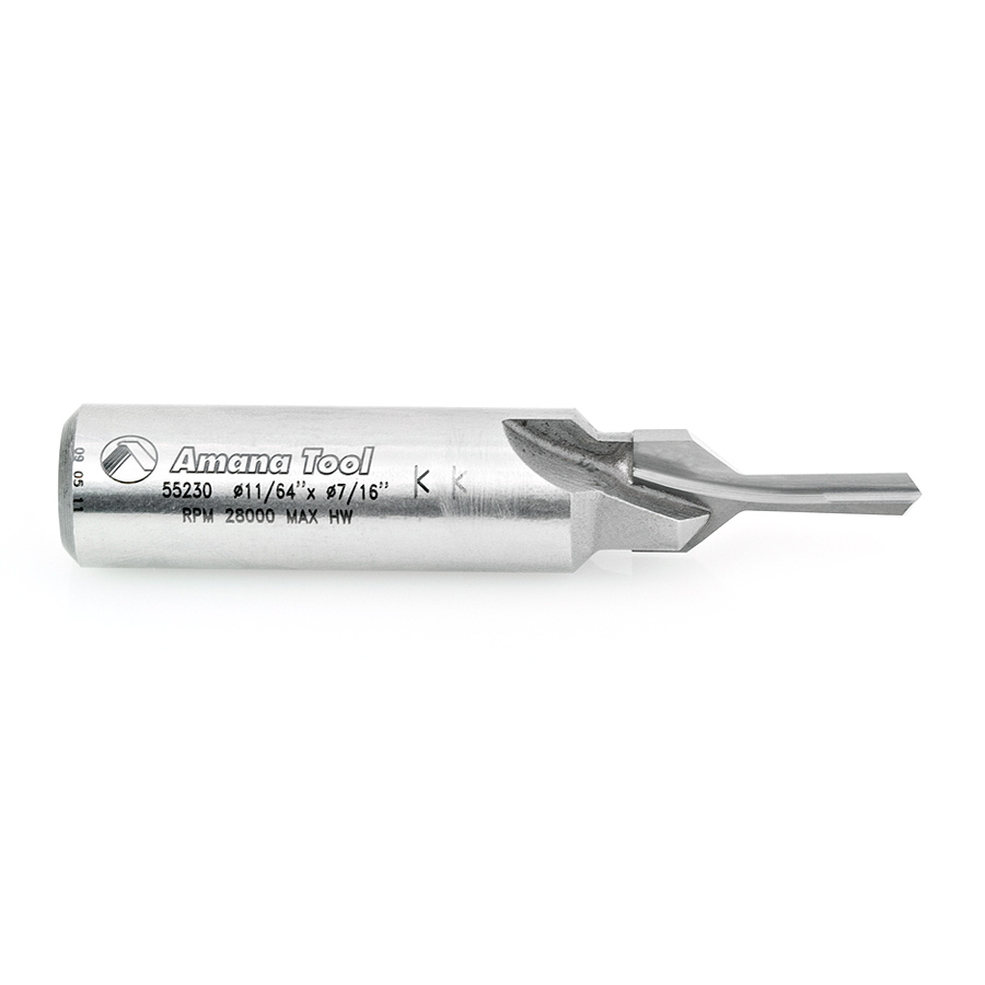 Amana 55230 Countersink Screw Slot 7/16 Dia x 13/16 x 1/2 Shank