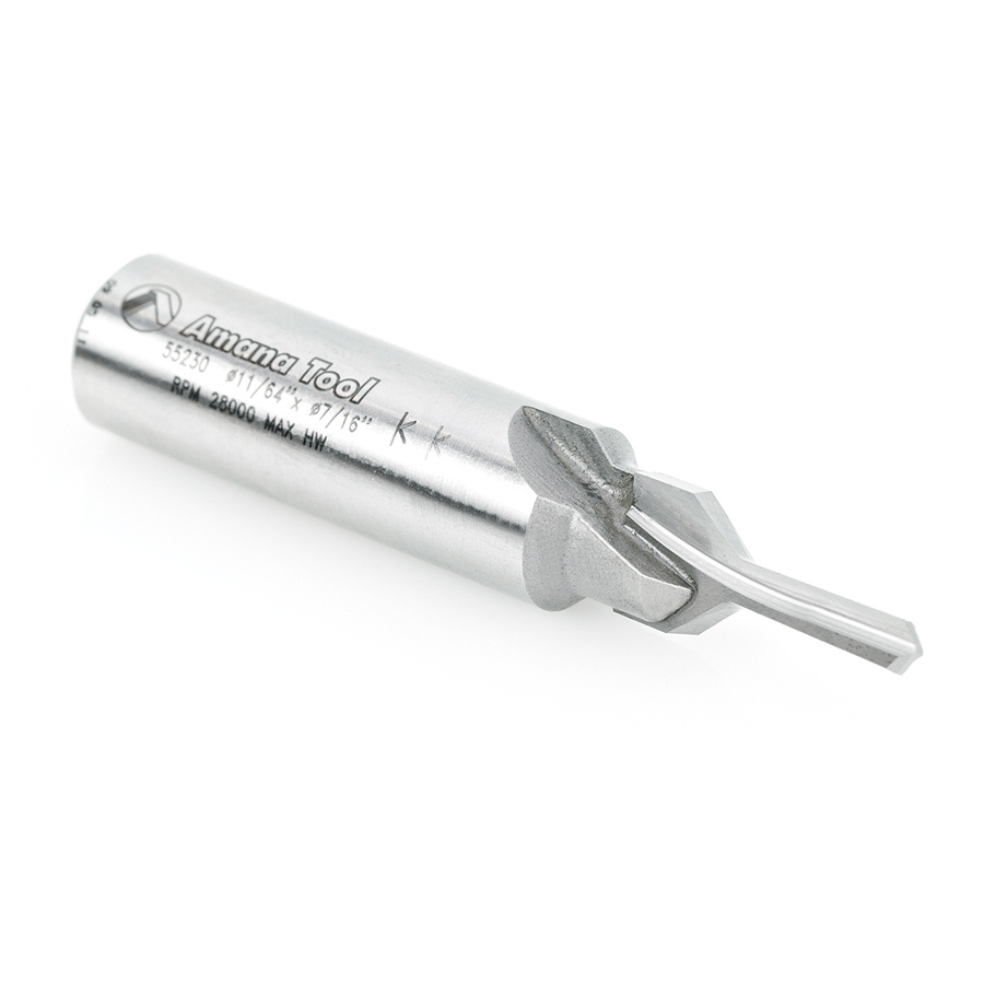 Amana 55230 Countersink Screw Slot 7/16 Dia x 13/16 x 1/2 Shank