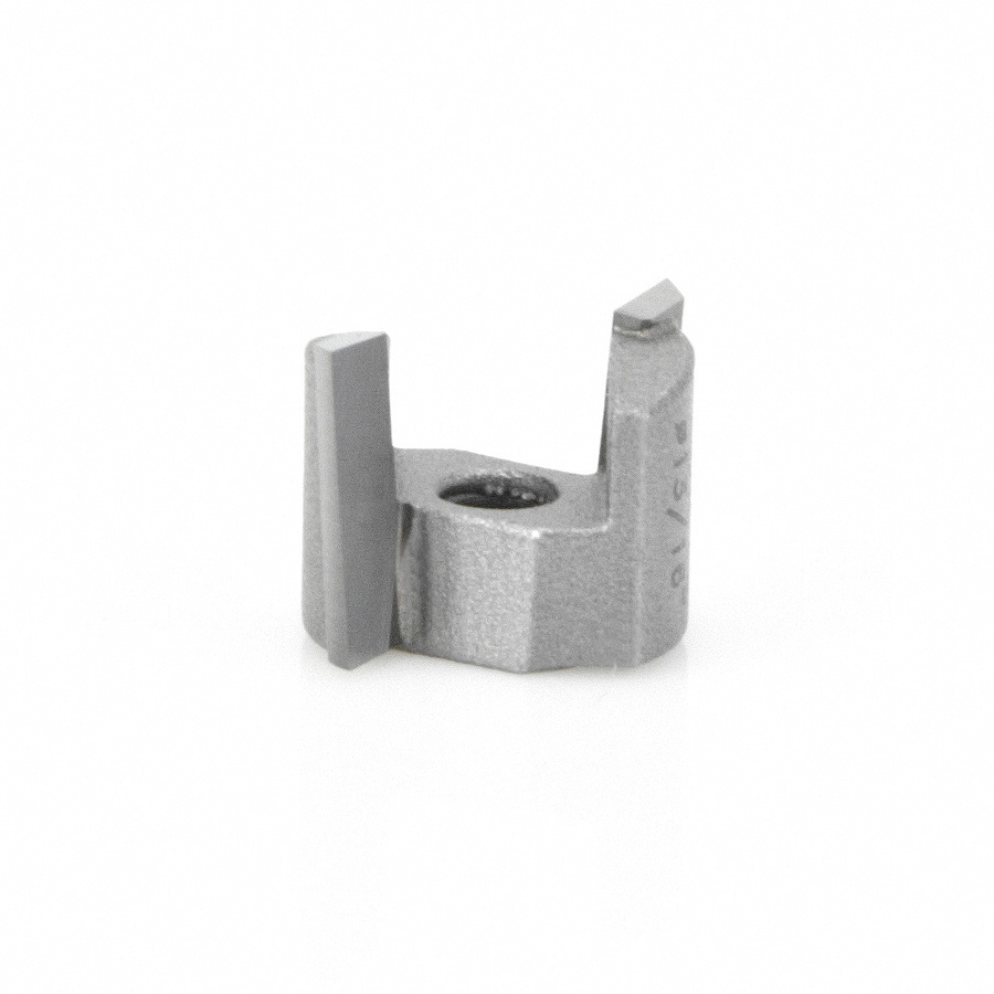 Amana 55249 Carbide Tipped Mortising Screw Down Shear Cutter 13/16 Dia x 9/16 Inch x 1/4 - 28 Thread