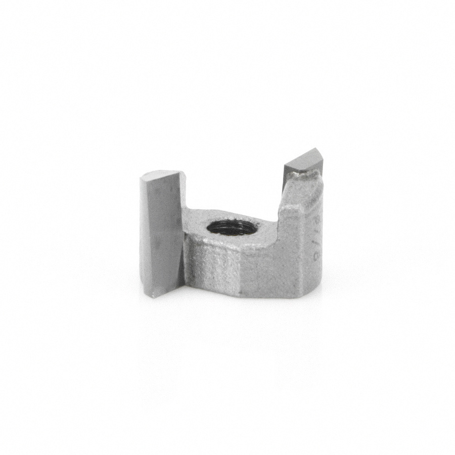 Amana 55252 Carbide Tipped Mortising Screw Down Shear Cutter 7/8 Dia x 9/16 Inch x 1/4 - 28 Thread