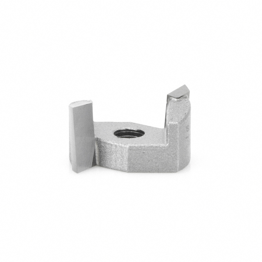 Amana 55254 Carbide Tipped Mortising Screw Down Shear Cutter 1 Dia x 9/16 Inch x 1/4 - 28 Thread