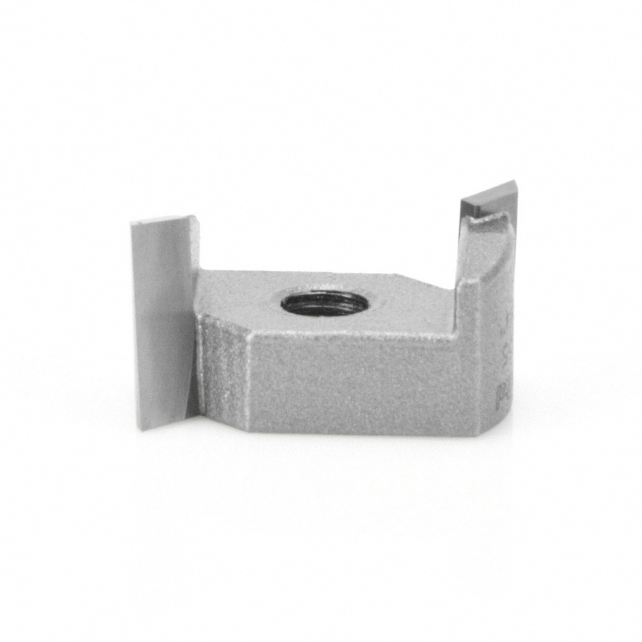 Amana 55255 Carbide Tipped Mortising Screw Down Shear Cutter 1-1/4 Dia x 5/8 Inch x 5/16 - 24 Thread