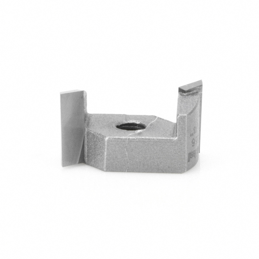 Amana 55256 Carbide Tipped Mortising Screw Down Shear Cutter 1-1/8 Dia x 11/16 Inch x 1/4 - 28 Thread