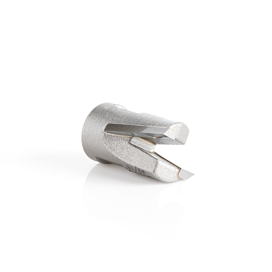 Amana 55279 Carbide Tipped Mortising Screw Down Shear Cutter 9/16 Dia x 9/16 Inch x 1/4 - 28 Thread