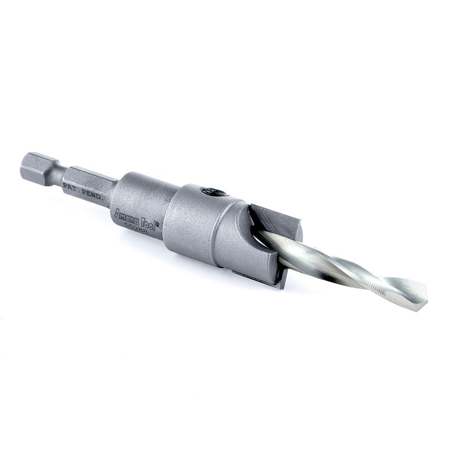 Amana 55288 Carbide Tipped Counterbore 5/8 Dia x 1/4 Quick Release Hex Shank