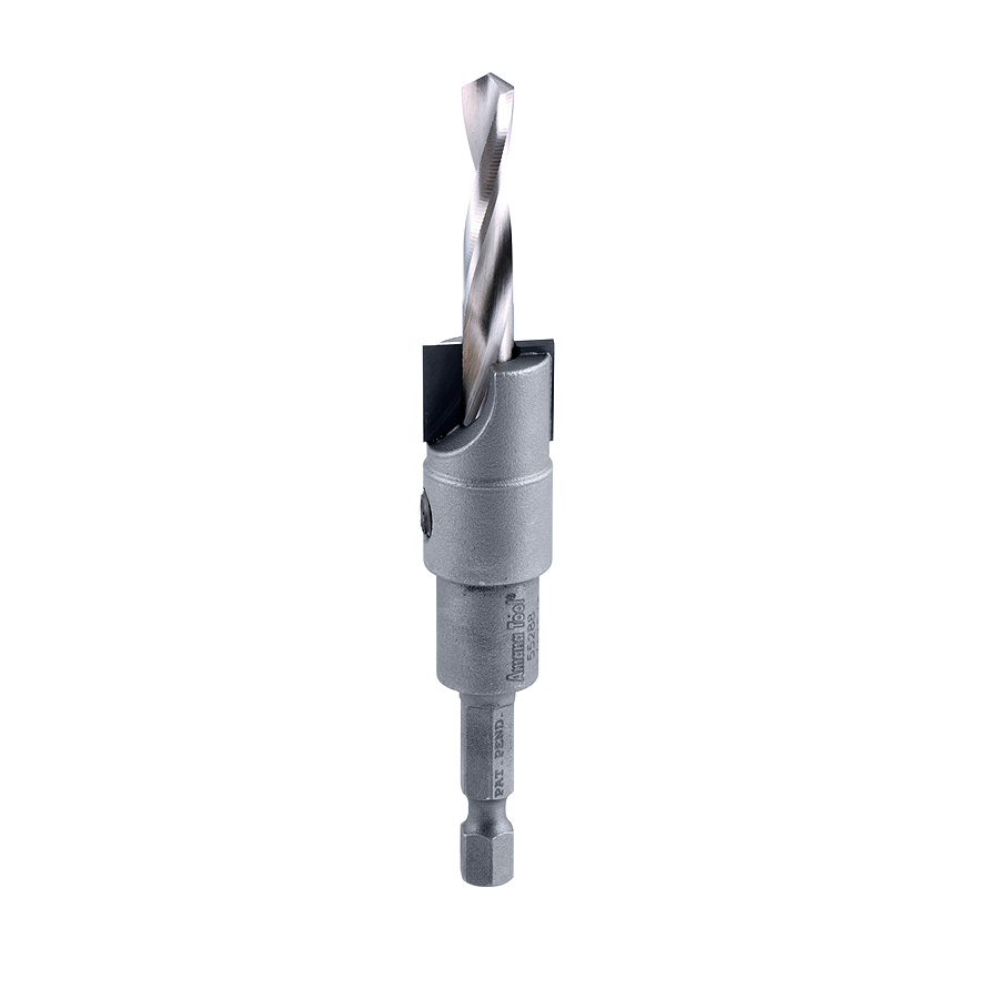 Amana 55288 Carbide Tipped Counterbore 5/8 Dia x 1/4 Quick Release Hex Shank