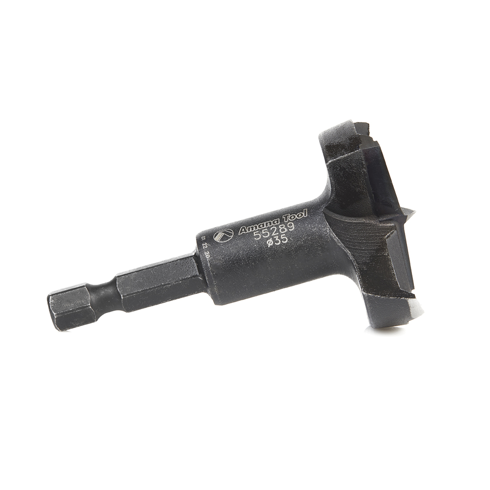 Amana 55289 Replacement Drill Bit 3/4 Drill Dia x 1/4 Quick Release Hex Shank for #203361