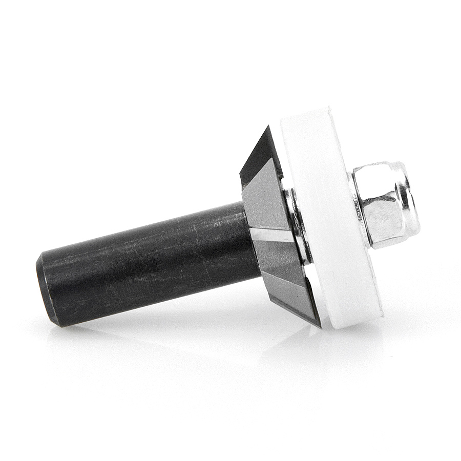 Amana 55314 Carbide Tipped 45 Deg Laminate Miter Joint Undercutter Assembly 1-3/8 Dia x 1/4 x 1/2 Inch Shank