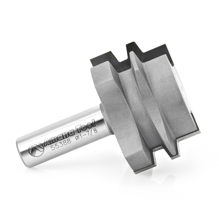 Amana 55388 Carbide Tipped Glue Joint 1-3/32 Dia x 1/2 x 1/2 Inch Shank