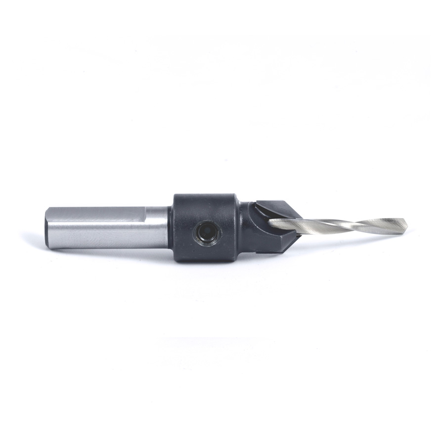 Amana 55640 Carbide Tipped Countersink 1/2 Dia x 45 Degree x 60mm Long x 10mm Shank