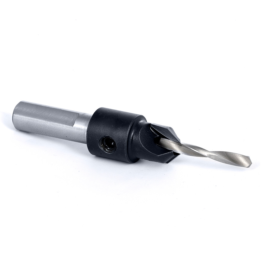 Amana 55640 Carbide Tipped Countersink 1/2 Dia x 45 Degree x 60mm Long x 10mm Shank