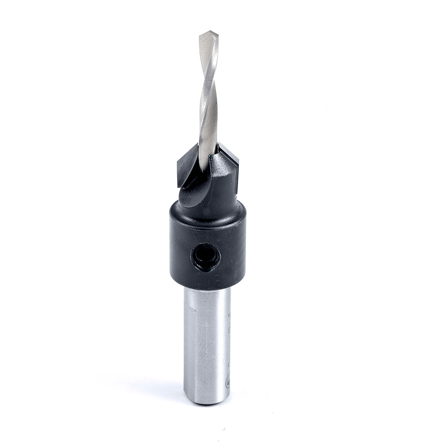 Amana 55640 Carbide Tipped Countersink 1/2 Dia x 45 Degree x 60mm Long x 10mm Shank