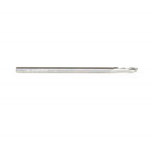 Amana 46137 CNC Solid Carbide Compression Spiral Single Flute 1/8 Dia x 3/8 x 1/8 Inch Shank