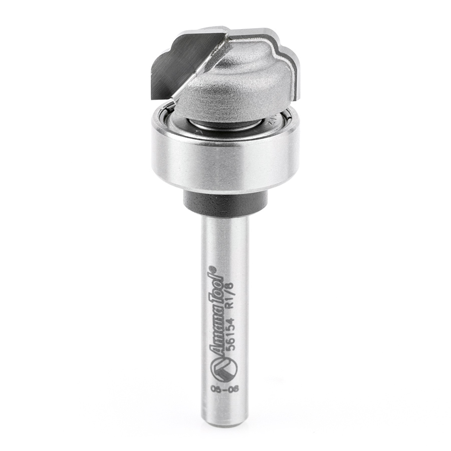 Amana 56154 Carbide Tipped Special Cove 1/8 Radius x 3/4 Dia x 3/8 x 1/4 Inch Shank