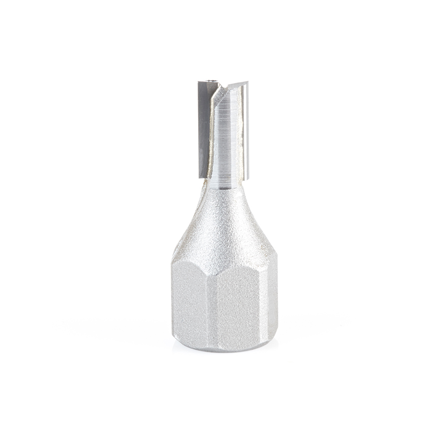 Amana 56270 Carbide Tipped Mortising Screw Straight No Shear Cutter 1/4 Dia x 1/2 x 1/4 - 28 Thread