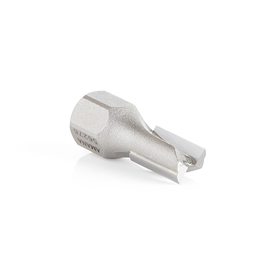 Amana 56276 Carbide Tipped Mortising Screw Cutter 3/8 + .015 Dia x .605 x 1/4 - 28 Thread