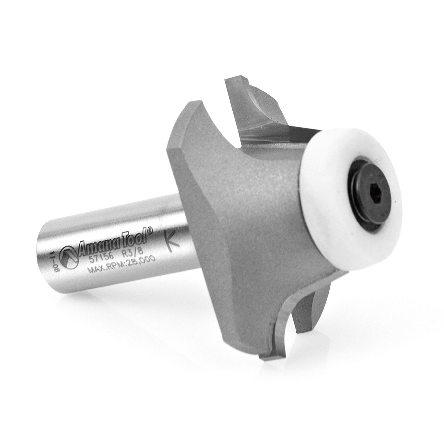 Amana 57156 Carbide Tipped Undermount Bowl Solid Surface 1-25/32 Dia x 11/16 x 17 Deg x 1/2 Inch Shank