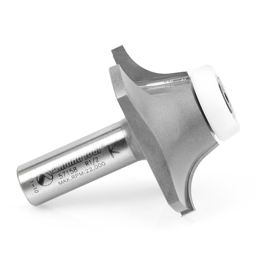Amana 57158 Carbide Tipped Undermount Bowl Solid Surface 2 Dia x 11/16 x 14 Deg x 1/2 Inch Shank