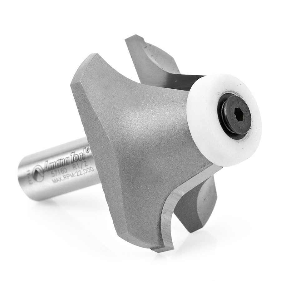 Amana 57160 Carbide Tipped Undermount Bowl Solid Surface 2-1/8 Dia x 1 Inch x 17 Deg x 1/2 Shank