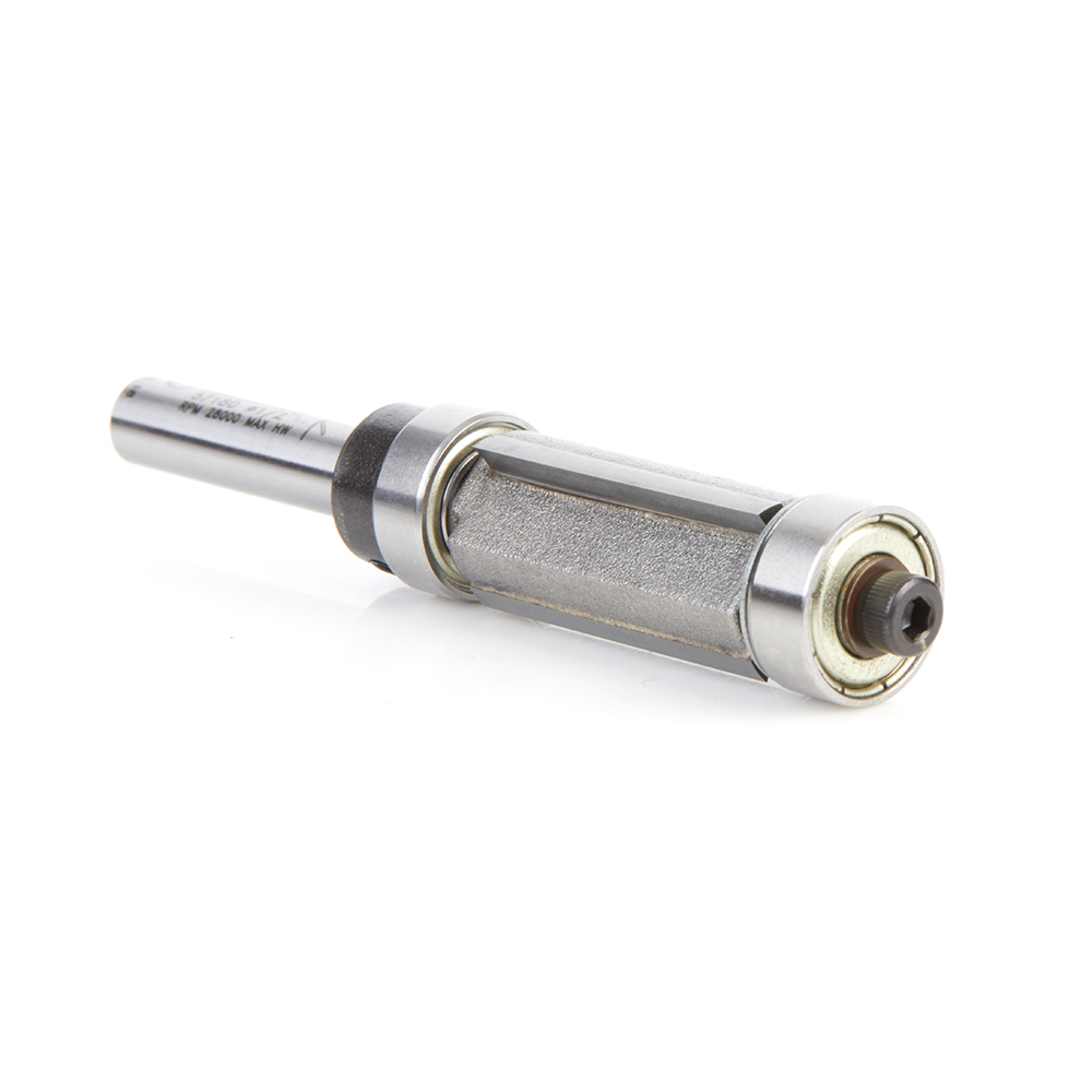 Amana 57180 Carbide Tipped Multi-Trimmer 1/2 Dia x 1 Inch x 1/4 Shank x 3-Flute