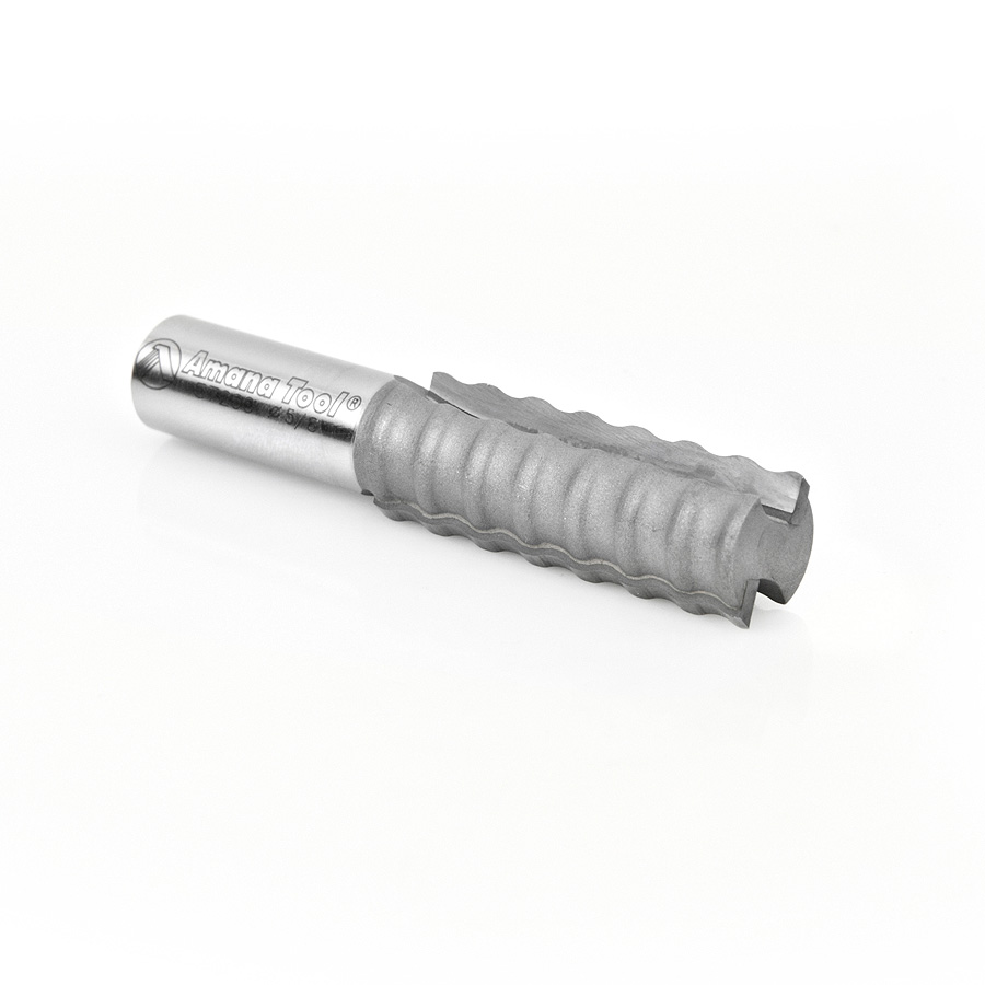 Amana 57260 Carbide Tipped Wavy Glue Joint Solid Surface 5/8 Dia x 1-13/16 x 1/2 Inch Shank